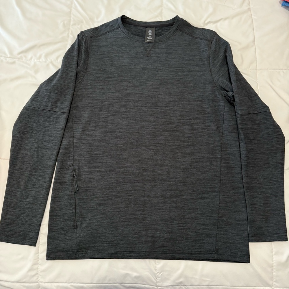 Men's Black Long Sleeve Shirt